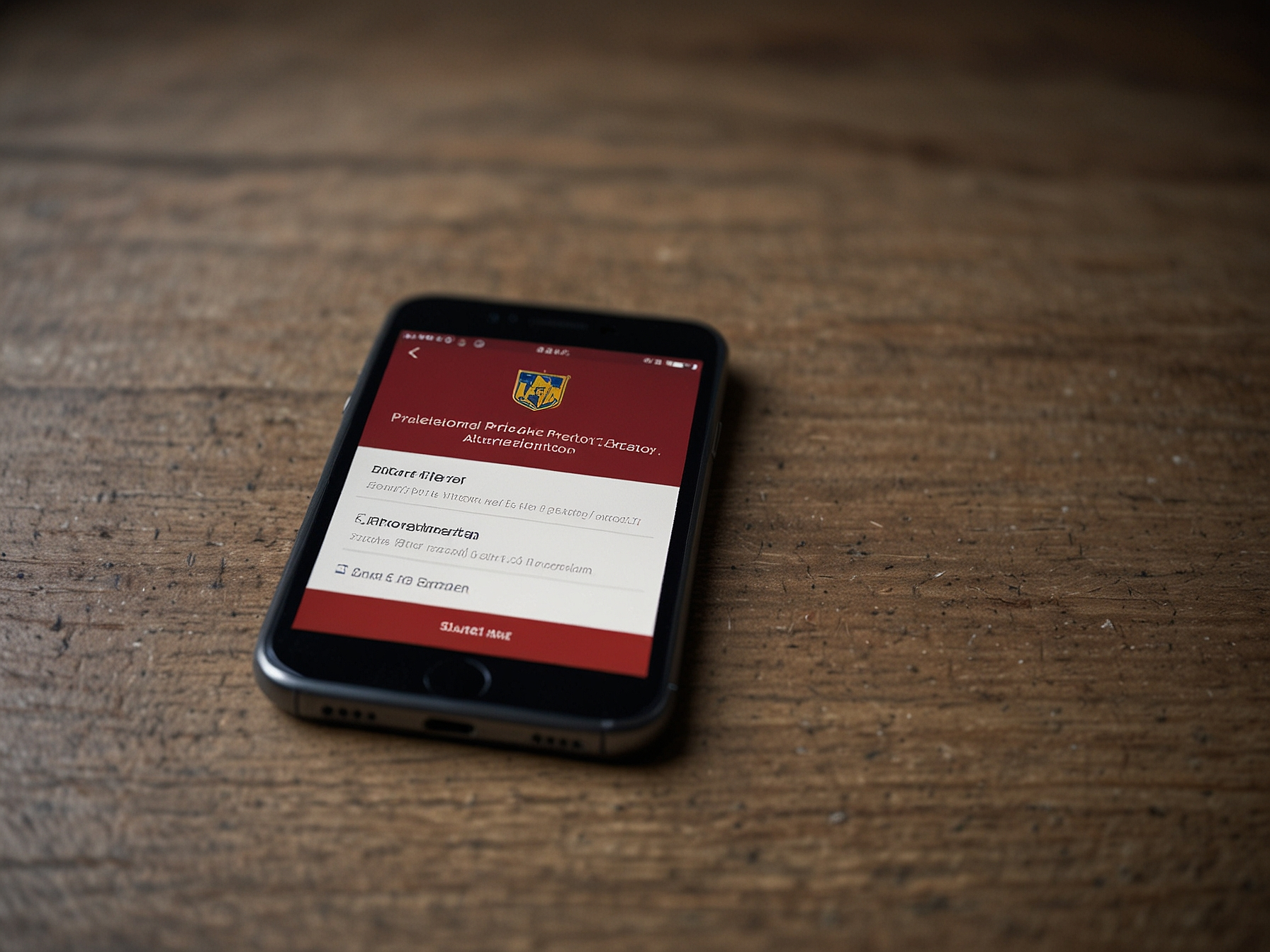 Banner securitate autentificare